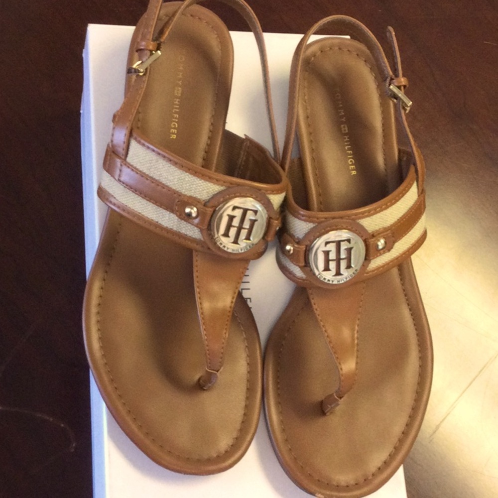 Tommy Hilfiger Stunning Brown Sandals